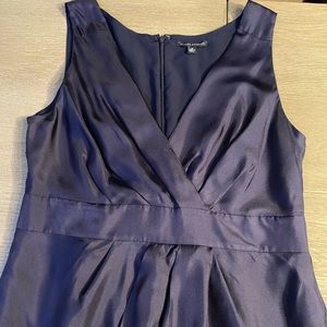 Banana Republic Navy Silk Dress